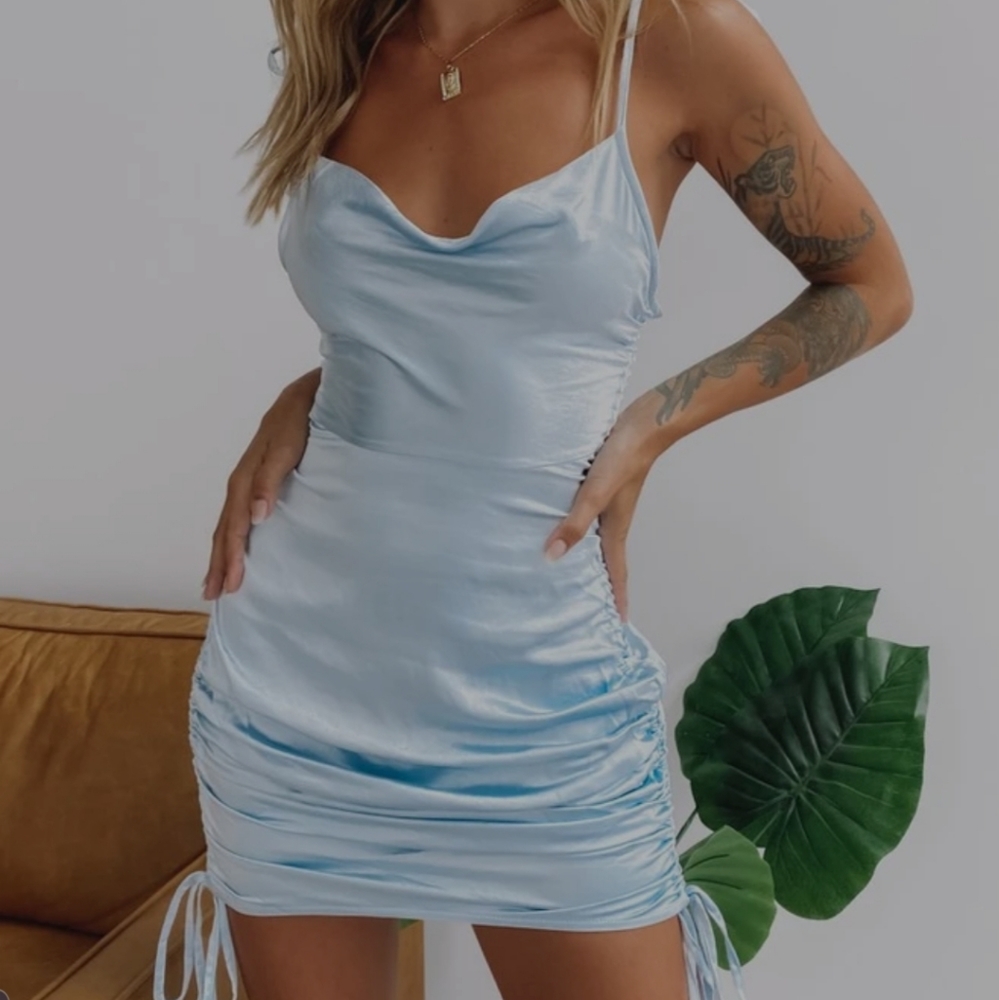 LIONESS Drawstring Dress